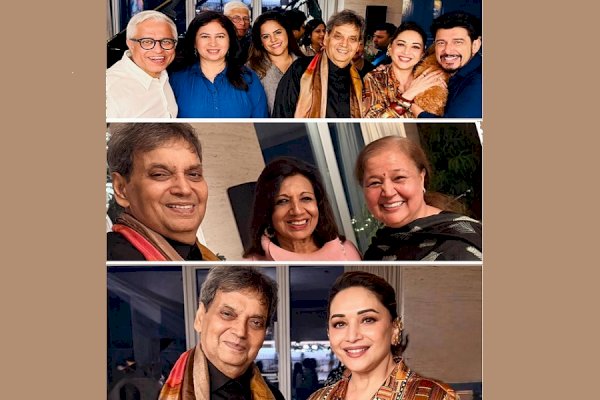 Subhash Ghai expresses gratitude as Madhuri Dixit hosts him for a lovely dinner