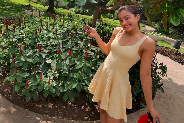 Rashmika Mandanna makes the most of her short 'girl's trip' to Sri Lanka