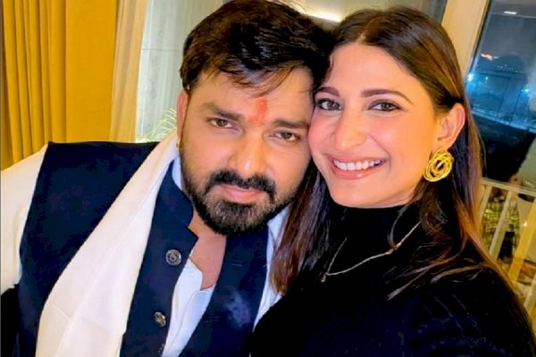 Aahana Kumra wishes ‘power star’ Pawan Singh on b’day: Stay child like