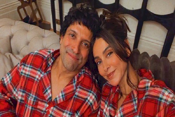 Shibani Dandekar calls life with Farhan Akhtar 'an adventure', calls him her 'happy place'