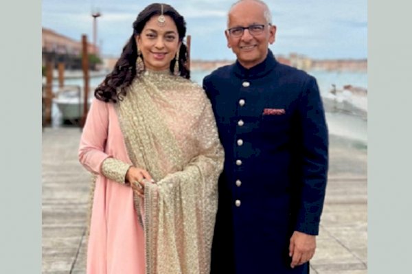 Juhi Chawla says 'I’m so fortunate' in a lovely birthday wish for husband Jay Mehta