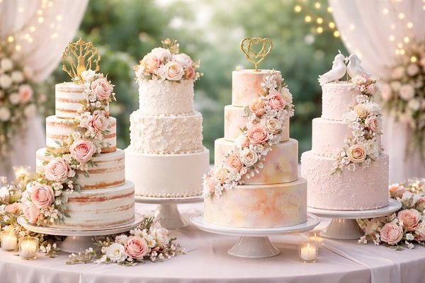 Wedding Cake Designs That Steal the Show