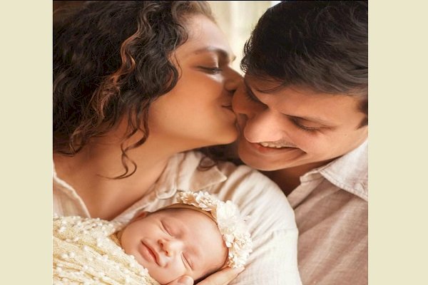 Drashti Dhami wishes husband Neeraj on 11th anniversary, says ‘he makes coffee at 3 AM as she holds their baby’