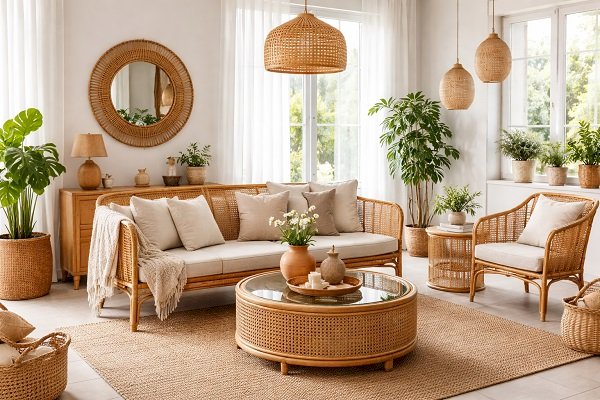 Bamboo & Cane Décor Comeback: Nature’s Timeless Charm Returns