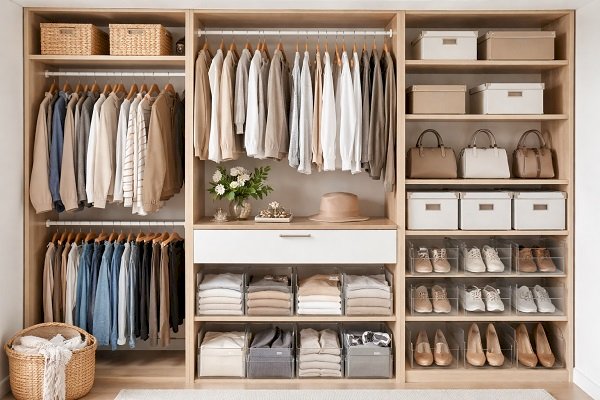 Wardrobe Organization Tips: Create a Stylish and Stress-Free Closet