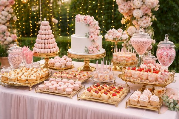 Dessert Table Ideas: Sweet Inspirations to Elevate Your Wedding Celebration