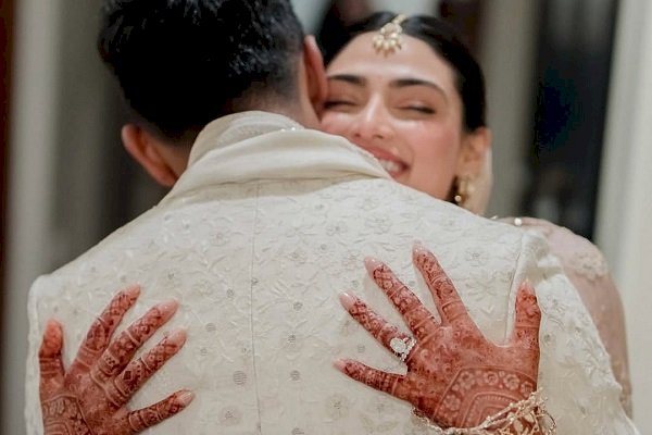 Athiya Shetty pens romantic birthday note for husband KL Rahul: Love you so much
