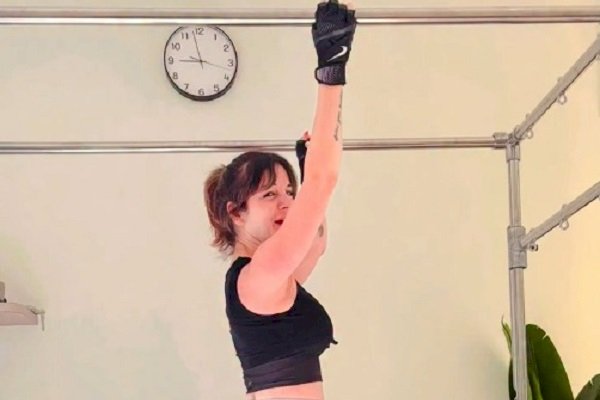 Sussanne Khan indulges in intense Pilates session at 50, says “slow and steady wins the race’