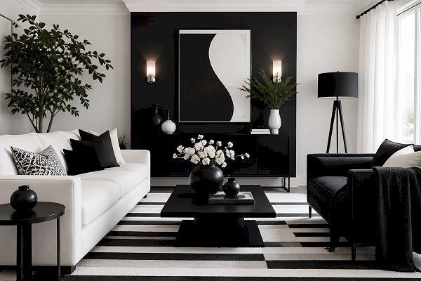Black and White Decor Themes: Timeless Elegance for Every Home