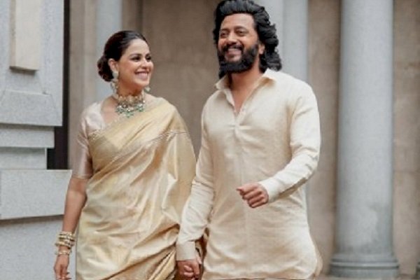 Riteish Deshmukh to ‘baiko’ Genelia: You’ve been my wildest adventure, softest dream come true