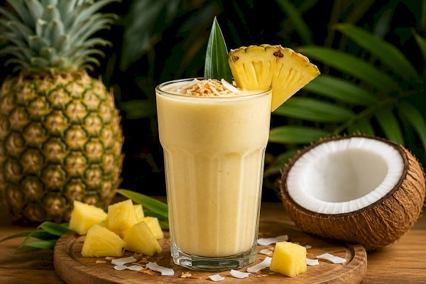 Creamy Pineapple Coconut Shake Recipe: A Refreshing Tropical Treat