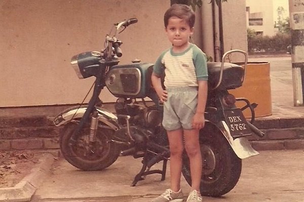 Shahid Kapoor's childhood throwback reveals his love for bikes started early