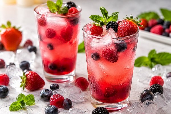 Tropical Berry Coolers: A Refreshing Summer Delight