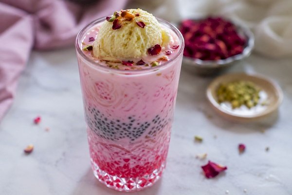 Rose Falooda: A Refreshing Summer Dessert Recipe