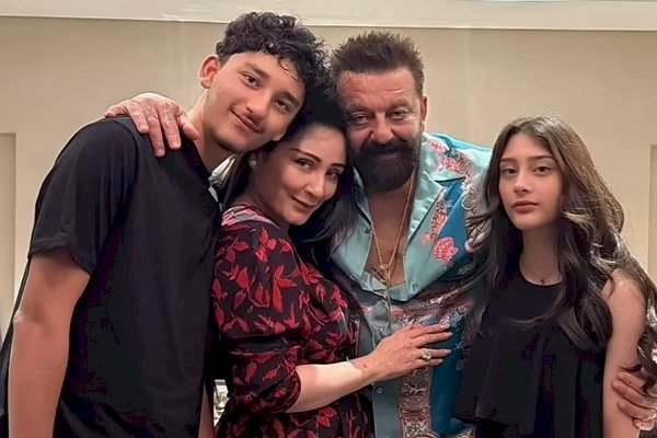 Maanayata Dutt shares heartfelt moments from Sanjay Dutt’s birthday celebration, writes ‘You are my greatest blessing’