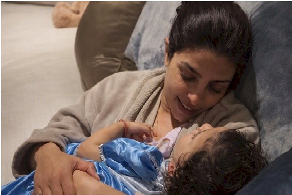 Priyanka Chopra teaches Durga Saptashati mantras to daughter Malti