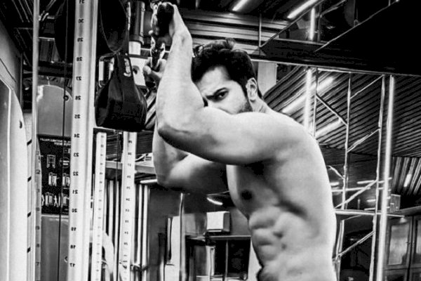 Varun Dhawan finds striking a pose between workouts 'fun'