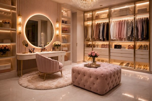 Beautiful & Aesthetic Dressing Room Ideas for Women
