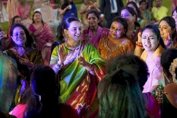 Kangana Ranaut opts for traditional Paithani saree for ‘Teej’ celebrations