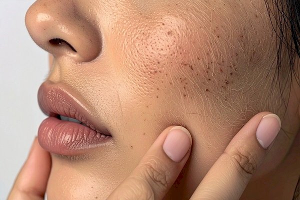 Sunlight, stress, and poor diet can disrupt the skin's pH balance, leading to acne and dryness.