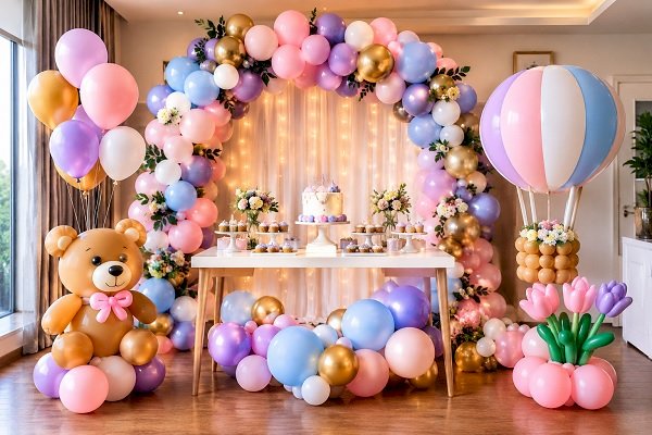 Balloon Decoration Ideas for Birthdays, Weddings, and Special Celebrations