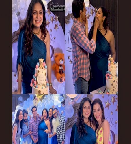 Mom-to-be Drashti Dhami shares peek into her baby shower with BFFs