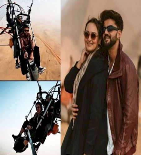 Sonakshi Sinha shares adventurous video from her dating phase with Zaheer Iqbal