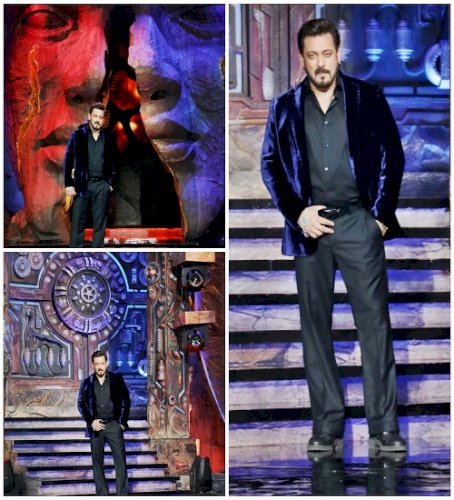 Salman Khan spotted on sets of ‘Bigg Boss Season 18’ shooting for the grand premiere