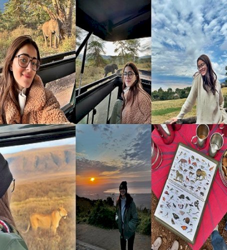 Ananya Panday enjoys African Safari up close with wildlife