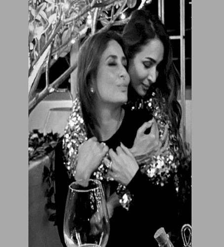 Malaika Arora hugs Kareena from behind on her 51st birthday