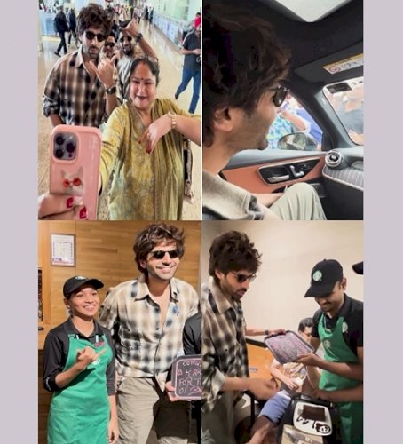 Kartik Aaryan shares glimpses from his Patna trip