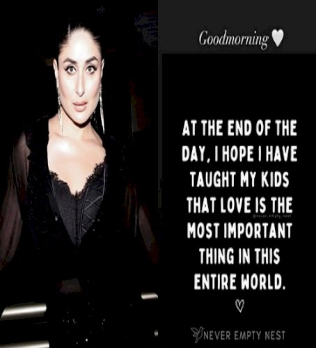 Kareena Kapoor hopes this is what she has ‘taught’ her kids Taimur, Jeh