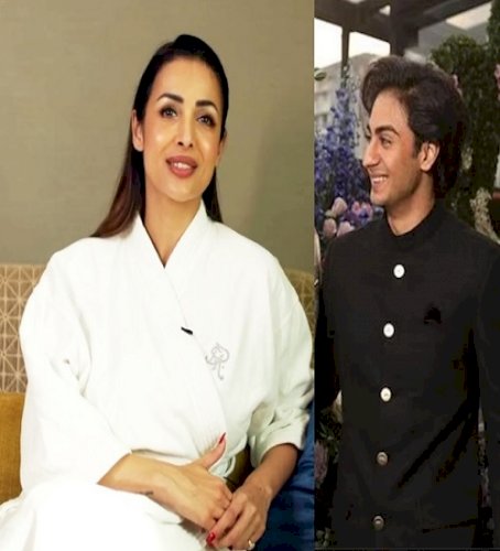 Malaika Arora, son Arhaan twin in monochromatic outifts, netizens heap praise on the duo