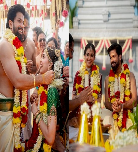 Keerthy Suresh marries longtime partner Antony Thattil in intimate ceremony on Goa