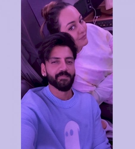 Sonakshi Sinha, Zaheer Iqbal have jetted off to ‘the next continent’