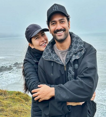 Katrina Kaif takes sub zero ocean dip with Vicky Kaushal