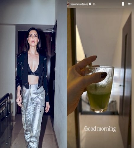 Here’s how Karishma Tanna starts her Sunday morning