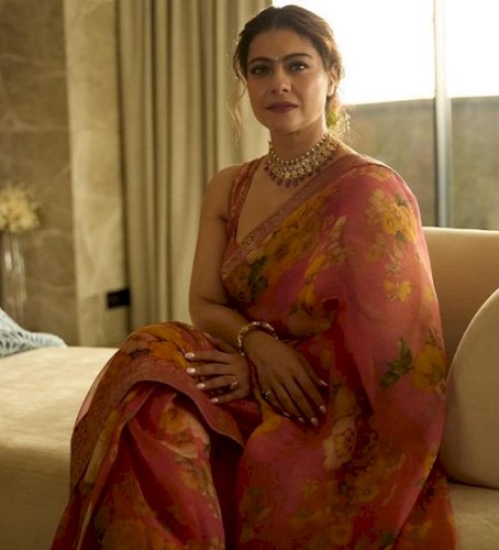 Kajol's new year draping style screams regal