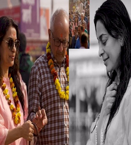 Juhi Chawla takes divine dip at Maha Kumbh: A journey of faith