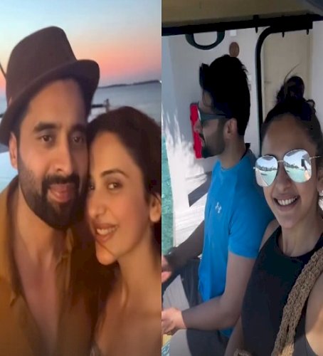 Rakul, Jackky spend romantic time together during their Maldivian holiday