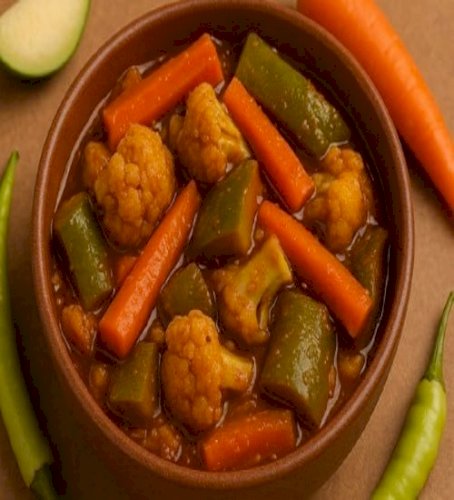Mix Veg Achaar Recipe: A Tangy Indian Pickle Bursting with Flavors