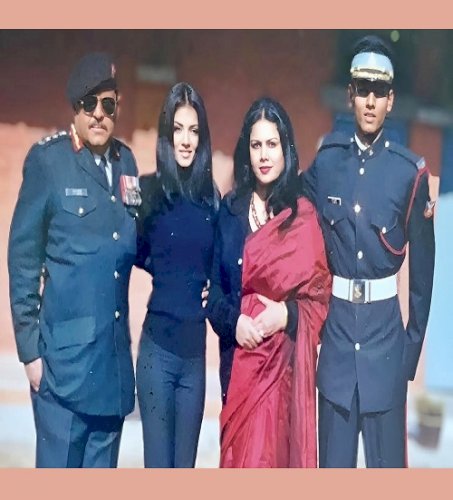 Celina Jaitly shares how her mother became a source of strength for soldiers' wives