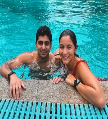 Alia Bhatt shares a glimpse from her 'pool boot camp'