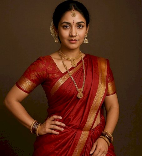 The Regal Charm of the Nauvari Saree: A Timeless Maharashtrian Statement