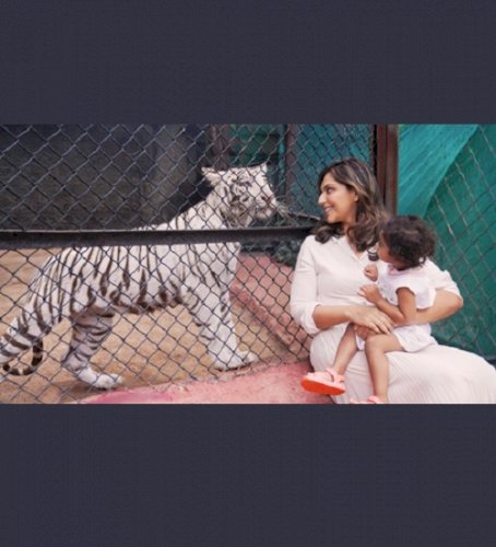 Here’s how Ram Charan’s daughter shares a special connection with a baby tigress