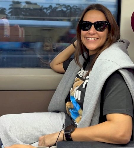 Neha Dhupia relives childhood memories as she takes a train journey from Mumbai to Surat