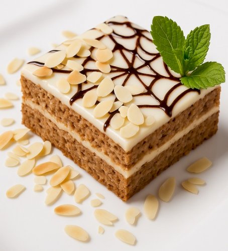 Nutty Delight with Chocolate Drizzle