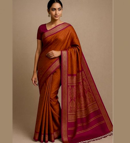 Elegant in Kanjivaram Saree