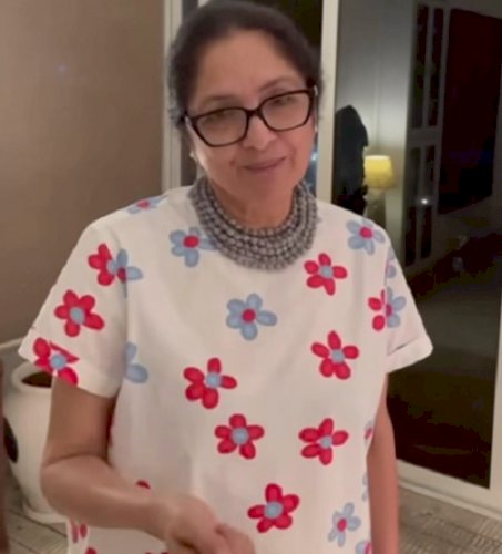 After Kareena Kapoor, Neena Gupta takes a jibe at Prada for copying Kolhapuri chappal design