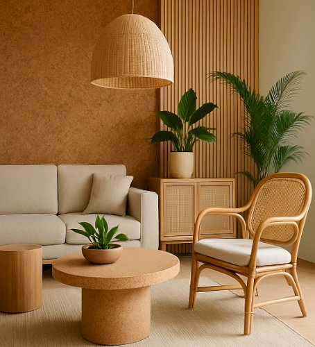 Bamboo, Cork & Rattan: The Future of Green Interiors